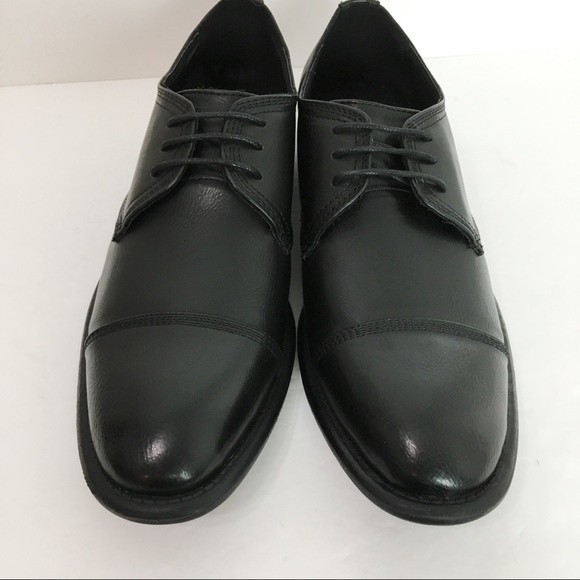Kenneth Cole Unlisted Mens Size 8.5 House Rules Oxford‎ Black Dress Shoes main image 8